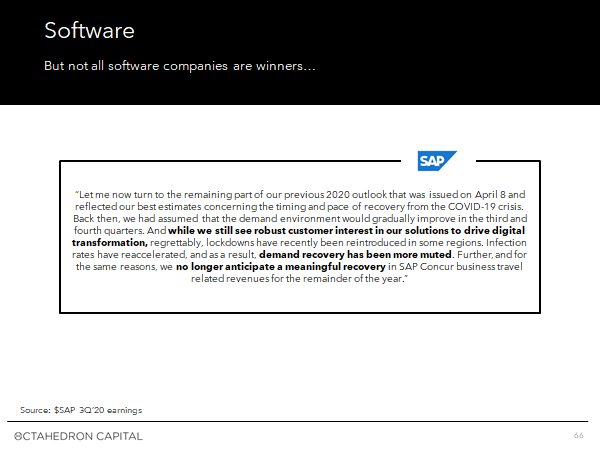 First, some mandatory disclosures