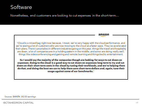 First, some mandatory disclosures