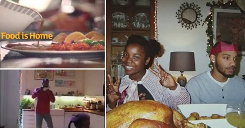 A short thread on the  @sainsburys Xmas advert:The power of the advert is that it is a rare example of UK media representation that "centres blackness". Going beyond the "positive role model" idea and featuring a "positive role community".