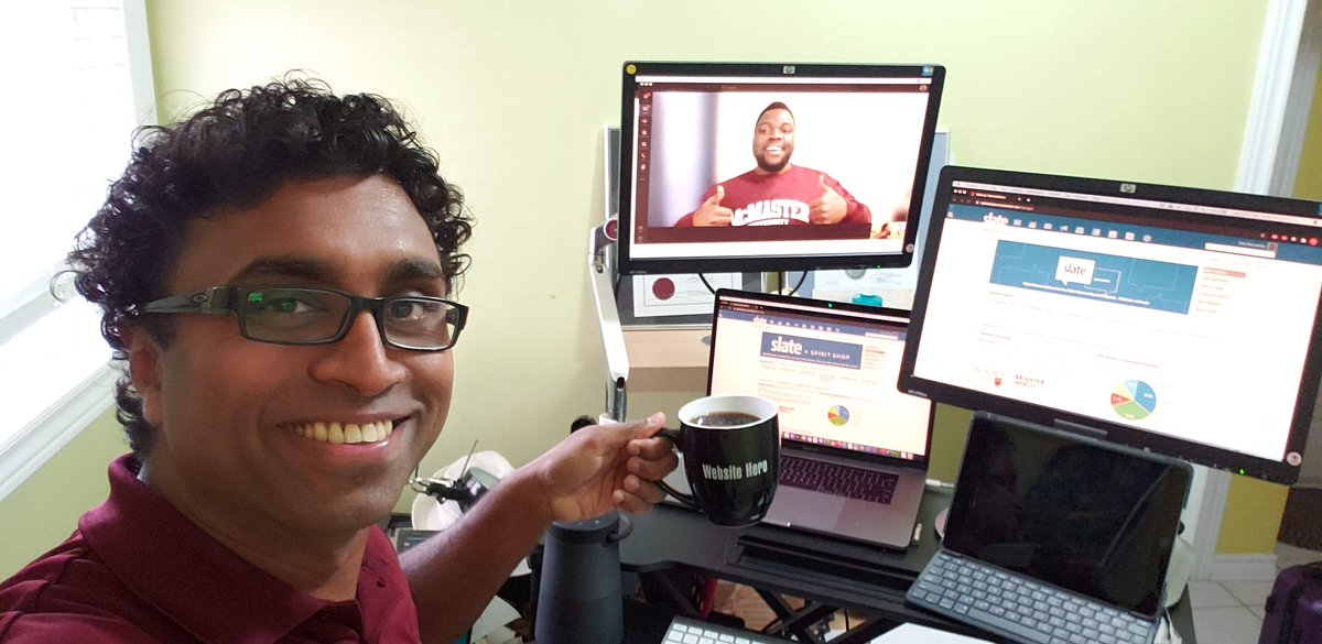 AndyMoonsammy's tweet photo. Nov 3, 2020 was a historic day! @MacAdmit's #Slate instance went live, and I realized that @Technolutions' "JOIN the Experience" is likely a double entendre for configurable joins.🥳 From striking a pose with robots at #NACAC2018 to automated drip campaigns, #SlateIsGreat! #tbt https://t.co/OHyMerFp8h