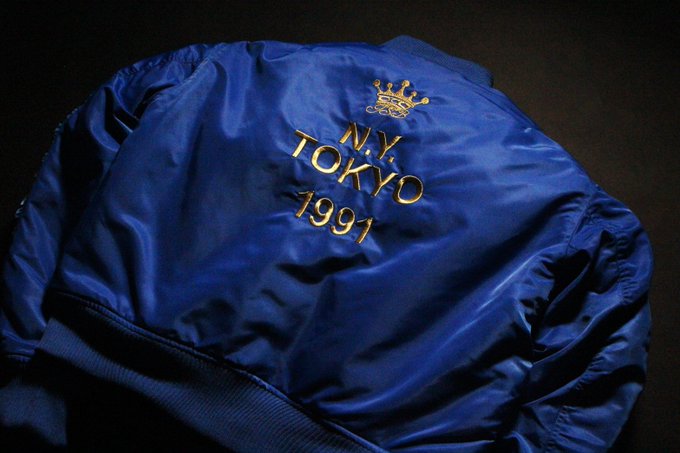 レア】JSB3 10th MA-1 青 【Sサイズ】