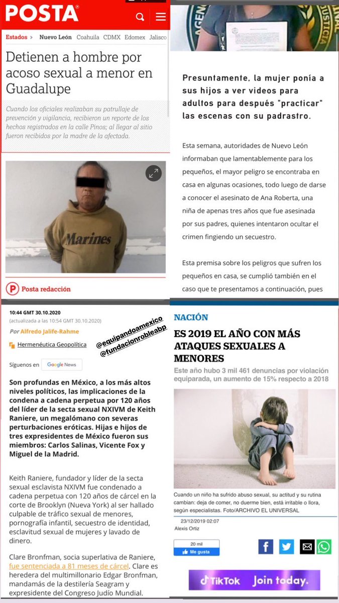El abuso sexual infantil no está disminuyendo y es preocupante que nadie esté haciendo nada.

#AgendaInfantil #EquipandoMex
<a href="/equipando_mex/">Equipando a México</a>