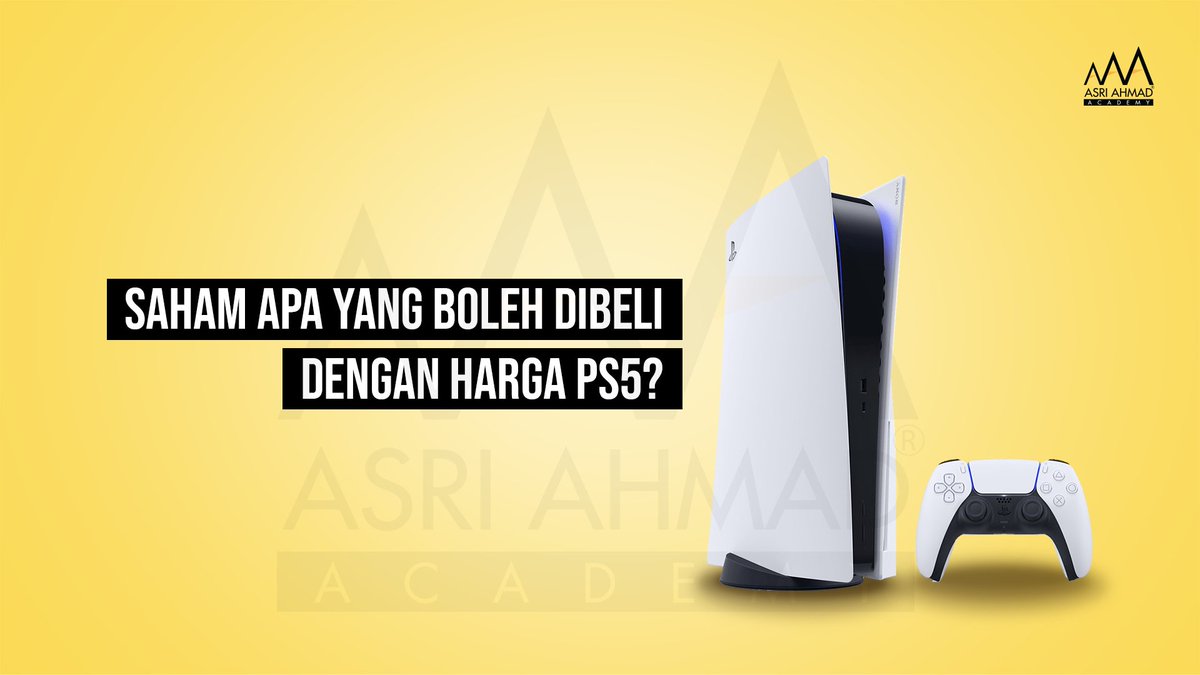 Tahu tak dengan harga PS5 tu sebenarnya kita boleh guna untuk kembangkan dengan melaburkanya di Bursa Malaysia?Tak Percaya?Jom tengok thread di bawah.Ini contoh sahaja.... Ingat, sebelum beli saham pastikan ada ilmu dan perlu membuat kajian dulu ya.
