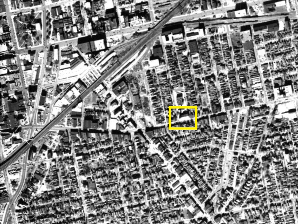 Holy Trinity. The remaining neighborhood to the south-west is called the Oregon District. It has now become a hip, young singles district with few people living there attending the parish. Interesting to see the encroachment of the industrial facilities to the parish's north.