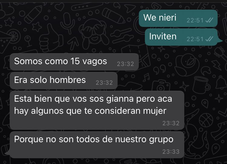 pxgianna's tweet photo. ALGUNOS TE CONSIDERAN MUJER https://t.co/9gghcSTmNG