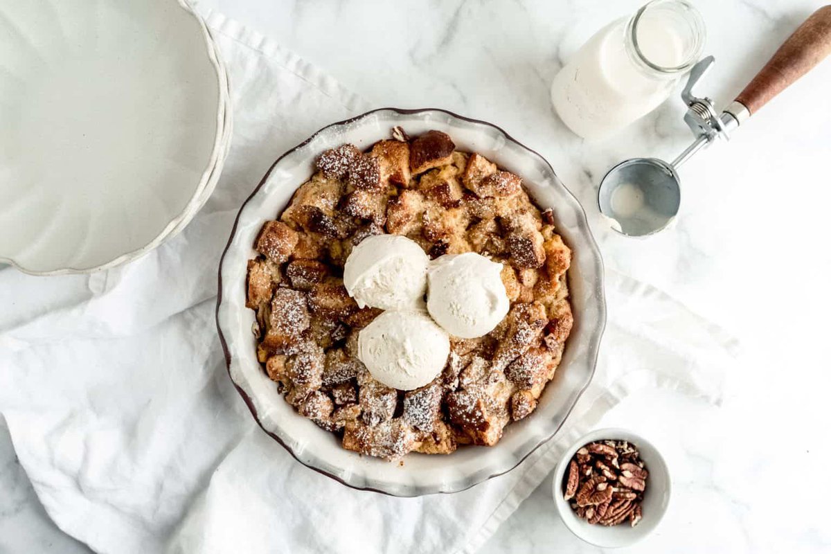 WCDFairy's tweet photo. Putting a festive twist on this classic dessert with Eggnog Bread Pudding! All the flavors of the holidays in the ultimate comfort food!
https://t.co/NdayoDBArP https://t.co/CMvk780yz4