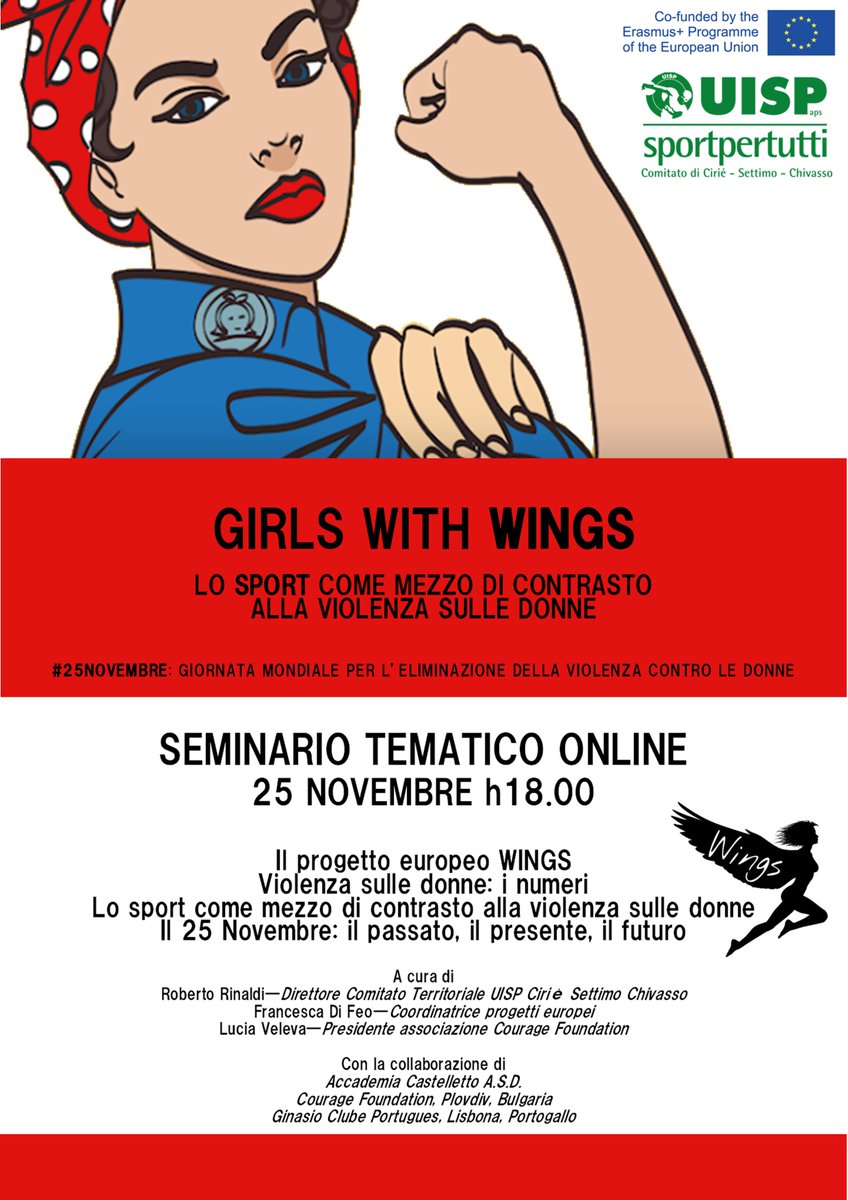 uispCSC's tweet photo. In occasione della Giornata Mondiale per l'eliminazione della violenza contro le Donne, #25Novembre, il Comitato organizza un seminario tematico online.
L'appuntamento è il 25 Novembre alle ore 18.00.
https://t.co/bX3WwPwAu3

#noallaviolenza #sport #uisp https://t.co/k8lf92hnNN