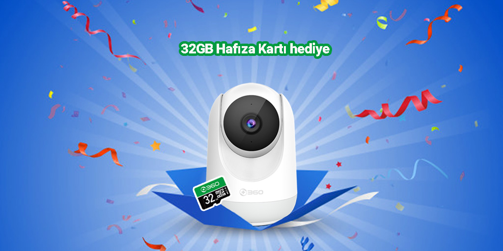 sherman_TR's tweet photo. 360 Pan-Tilt D806 360 Derece Dönebilen Kızılötesi Gece Görüşlü Güvenlik ve Çocuk Ip Kamera Hd 1080P + 32GB Hafıza Kartı Hediye 
#360D806 #PanTilt #IPkamera #güvenlikkamerası #kampanya #hediye
İncele➤ https://t.co/boaSHJuXhC - 299 TL https://t.co/cFKiuVxTeg