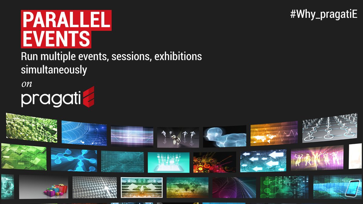 PragatiE_'s tweet image. pragatiE is an #innovativeplatform that can hold multiple events parallelly. You can host multiple #exhibitions, #tradeshows, #conferences and #webinars together with us. For demo, get in touch at info@pragatie.com

#pragatiE #TakingEventsDigital #GlobalAudience #DigitalEvents