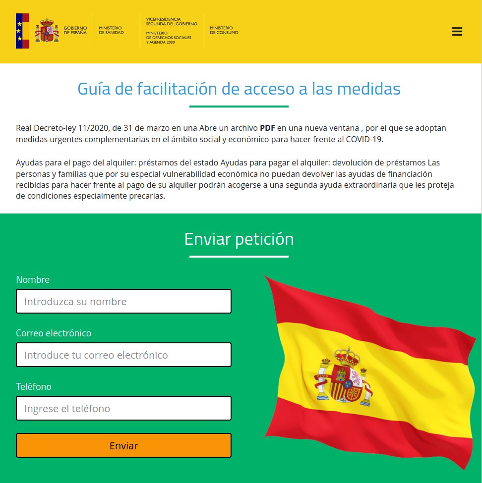 ESET_ES's tweet photo. 🚨¡Alerta malware!🚨 Se ha detectado una web fraudulenta suplantando la identidad de varios ministerios españoles
🦠 Desde esa web se invita a descargar un archivo con supuestas ayudas de carácter económico
📱¡No lo hagas! Se trata de una app maliciosa para dispositivos Android https://t.co/titSFs24Ir