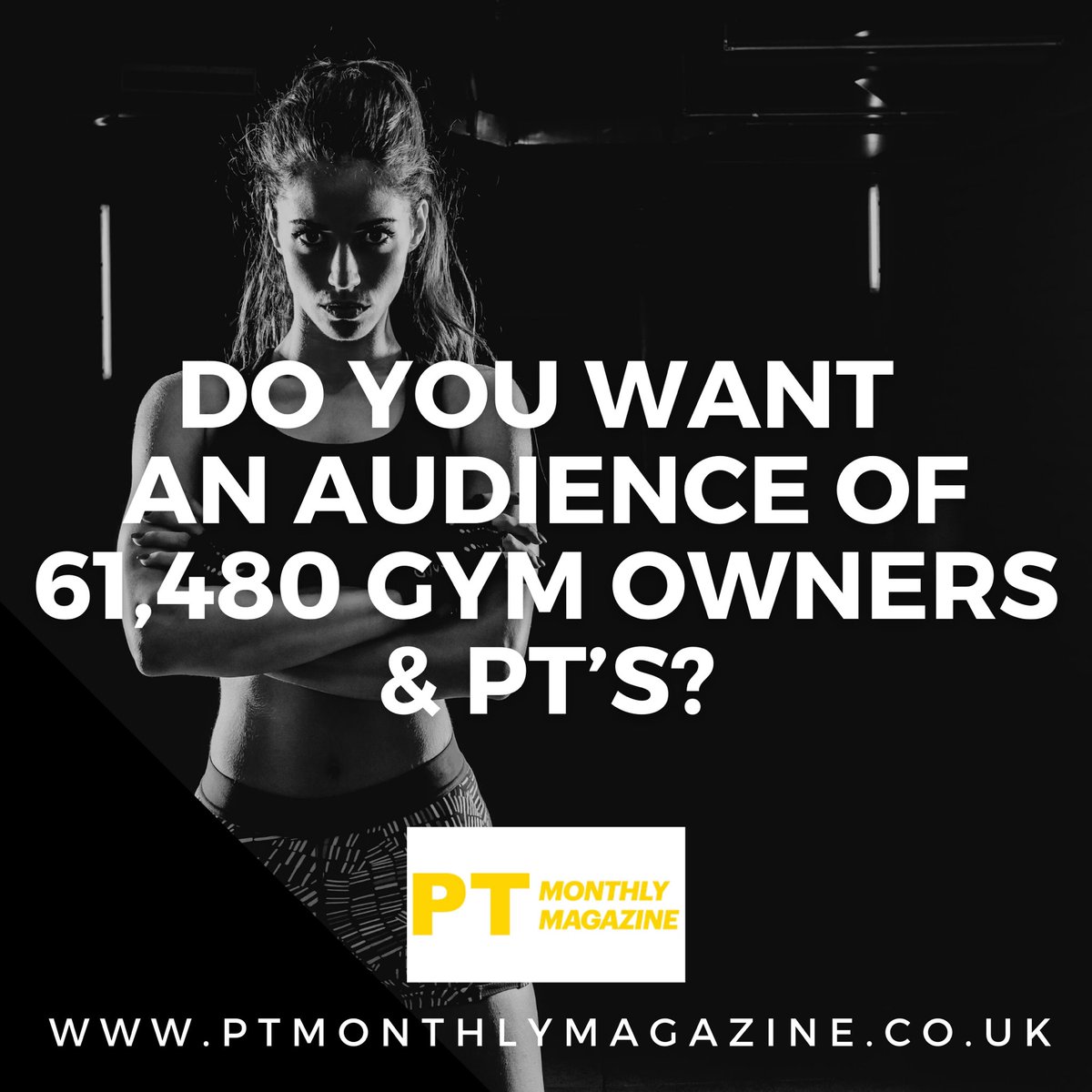PtMonthly's tweet photo. Do you need a platform to reach Gym Owners &amp; PT’s?⁣
⁣
Then look no further than @GymOwnerMonthly &amp; @PtMonthly a combined audience of 61,480 opted in subscribers.⁣
⁣
Contact pw@gymownermonthly.co.uk today to discuss bespoke marketing packages built around your budget.⁣ https://t.co/v6szGGJW7s