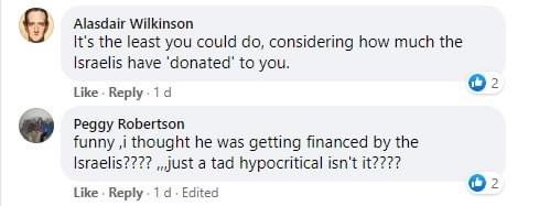 Meanwhile, Keir visited a local synagogue on 15 November, let’s see what people following the Labour Party Facebook have to say: