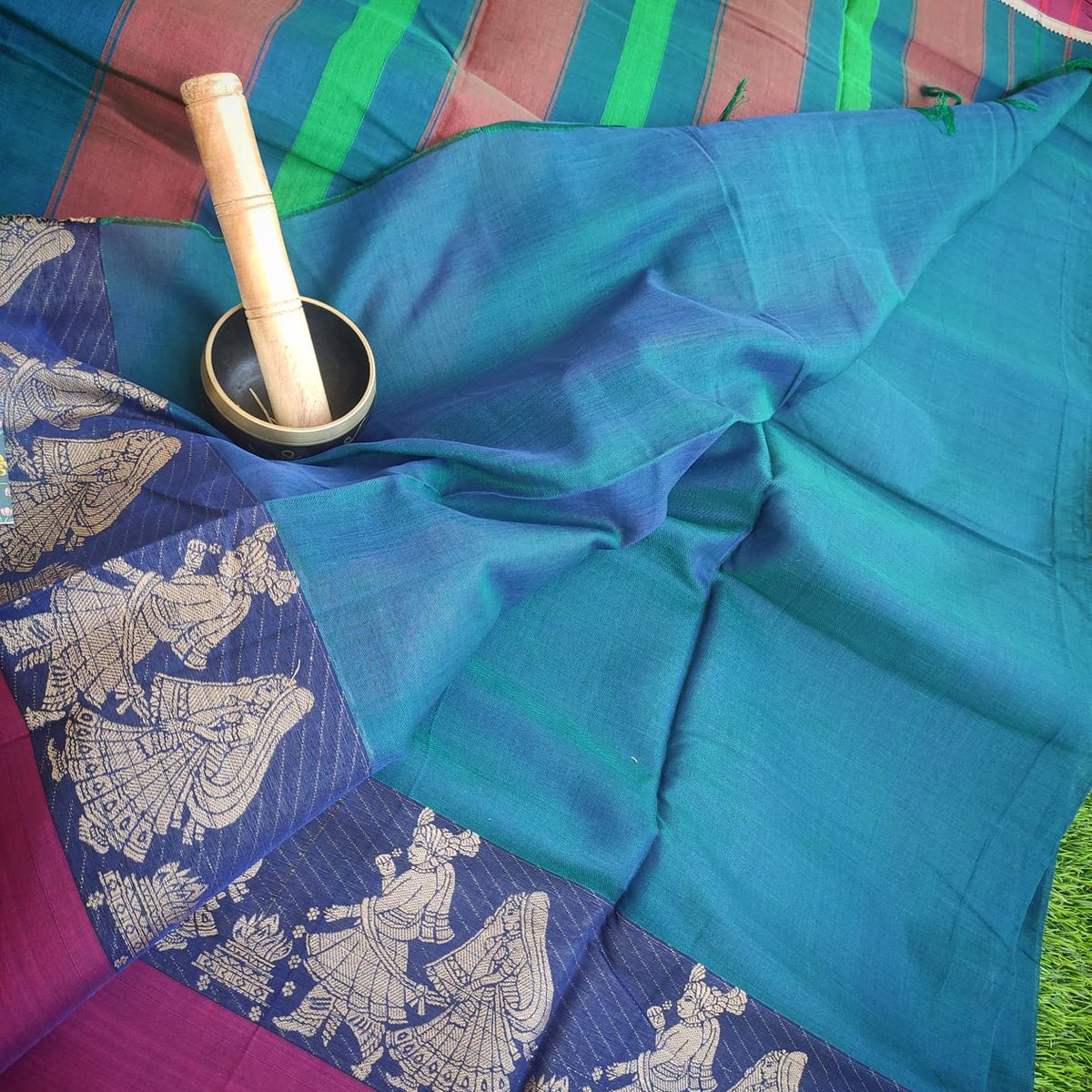EthnicRoom's tweet photo. "Pumping up your mood with culture rich creations"
Turquoise blue narayanpet South cotton saree
#sareelove #southcotton #traditional #sareesofinstagram #sareeblousedesigns #wedding #couple #handloom #cottonsarees #indianfashion #indianwear #Ethnicroom https://t.co/vpsBVKMCOy
