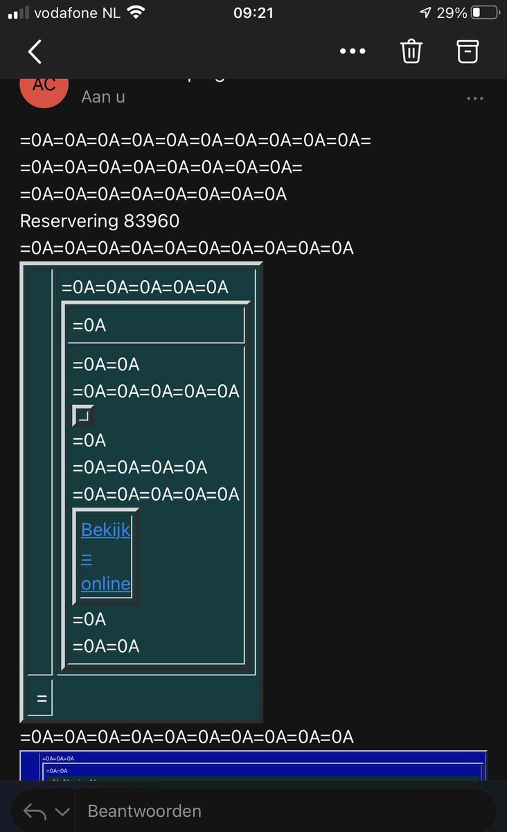 StijnvdValk's tweet image. Kan normaal gesproken prima oplossingen vinden voor digi-problemen, in dit geval kom ik er niet uit. Krijg op mijn telefoonmail alleen onderstaande weergaves, iemand een oplossing? #durftevragen #windowsmail #iphone
