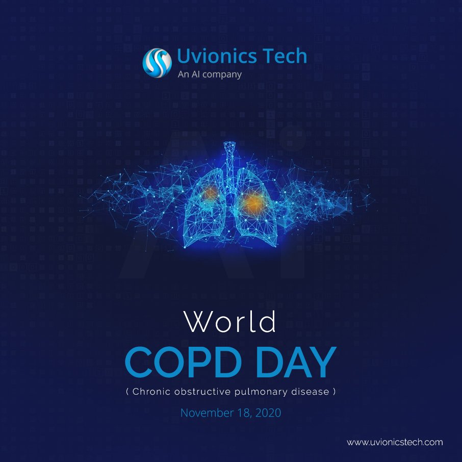 World COPD day 2020!
Let’s raise awareness of COPD, or chronic obstructive pulmonary disease, and help people get the support they deserve.
uvionicstech.com


#healthcare #wellbeing #WorldCOPDDay #COPD #awareness #preventivecare #HealtheVoicesChat