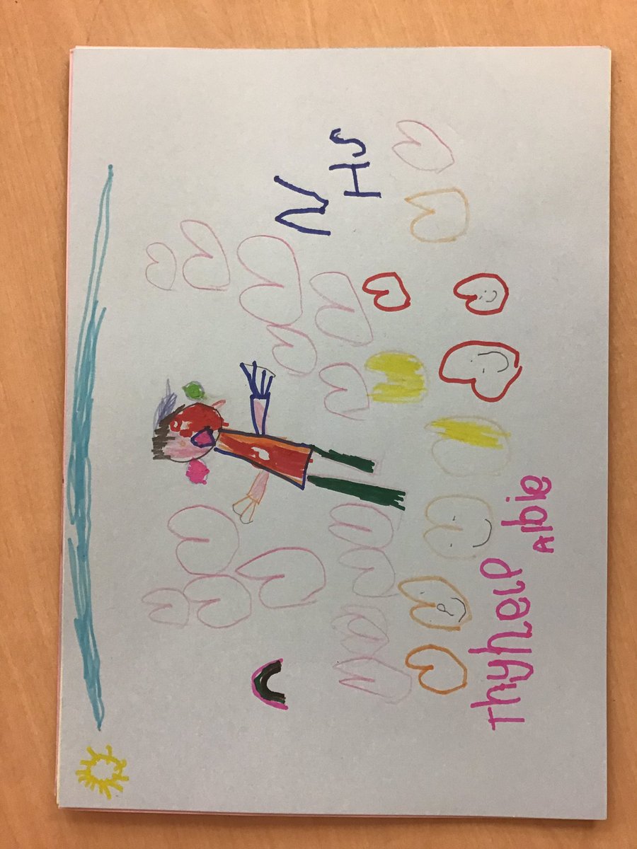 parkdale_r's tweet photo. This week we have been researching the medical services that support our community. We have also been looking at displays in the corridor and ‘pinching’ ideas to make our own work fabulous... here are our posters about the NHS🌈 #theyhelp #NHS https://t.co/IGFidi3ZiT