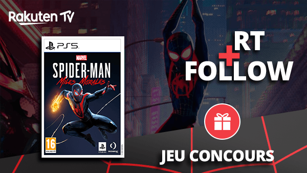 RakutenFrance's tweet photo. #Concours
Retrouvez Miles Morales dans Spider-Man: New Generation, à l’achat et en location sur Rakuten TV: https://t.co/Xw6qV7skcf
Tentez de gagner 2 jeux PlayStation® Marvel’s Spider-Man : Miles Morales en téléchargement sur PS5 et PS4🕷
Follow @RakutenTVFR et @RakutenFR + RT🎁 https://t.co/RgwDkUxycf