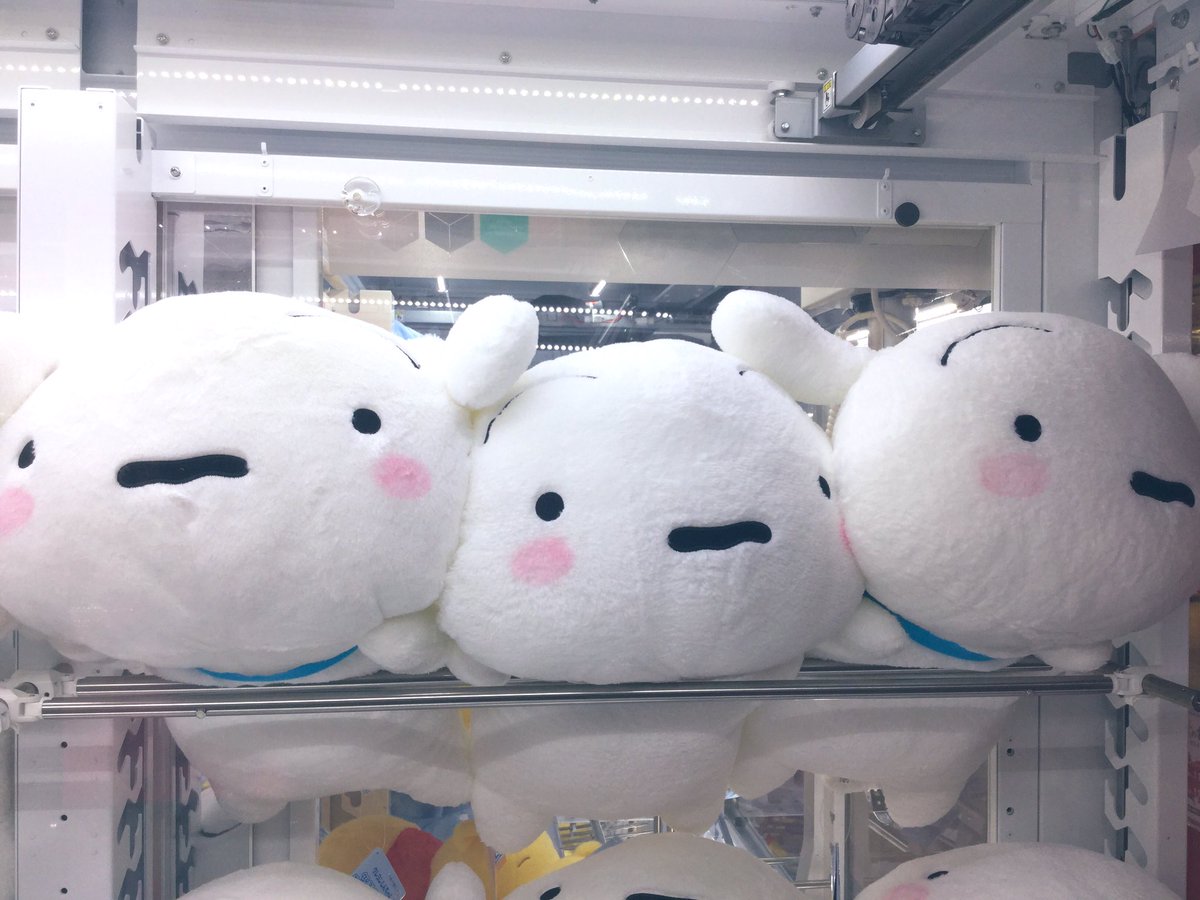 景品情報】 本日より「クレヨンしんちゃん めちゃでかぬいぐるみ