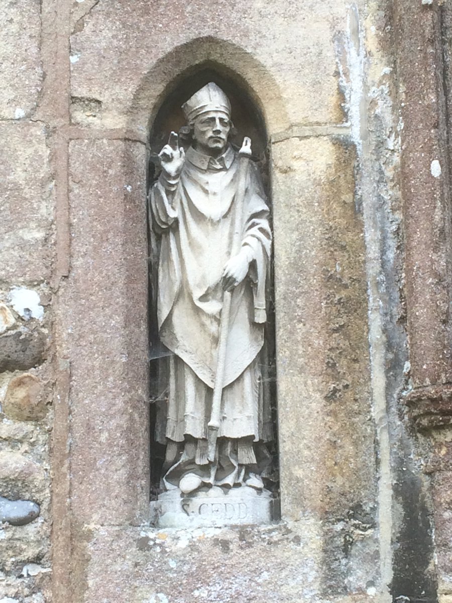swtic's tweet photo. #SaffronWalden #HatsInChurches (ok, so on, rather than in, our church) #StMarysSaffronWalden @SMMAsw #StCedd https://t.co/pGJwv8ECGF