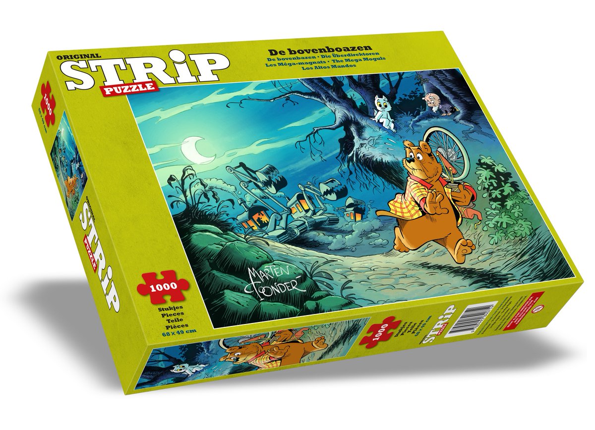 StripGlossy presenteert StripPuzzles! We trappen af met de grootste Nederlandse stripklassieker, Heer Bommel en Tom Poes. Bestel snel en ontvang een gratis A2-poster! uitgeverijpersonalia.nl/boekwinkel/bom… <a href="/MartenToonder/">Toonder Compagnie</a> #Bommel #puzzels