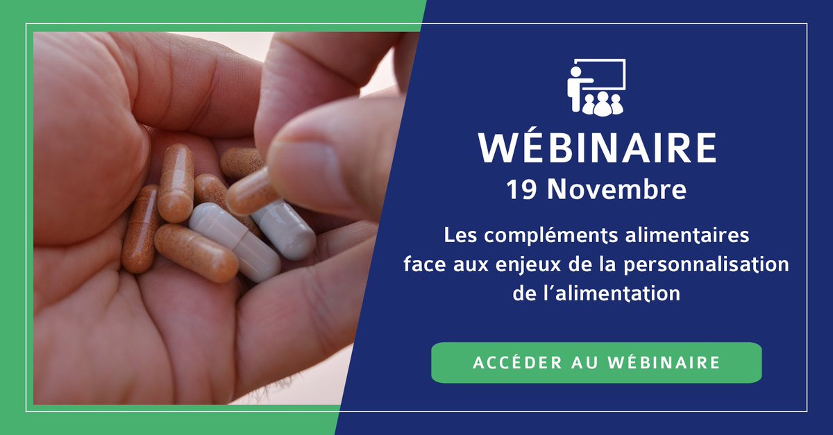 Nutrikeo's tweet photo. [📅 Wébinaire]
Le CEO de @Nutrikeo abordera le marché des compléments alimentaires : quelles évolutions et quelle place pour la personnalisation dans les innovations ? lors d'un wébinaire le jeudi 19 novembre de 8h30 à 10h.
Intéressé.e  👉 https://t.co/yCMvnv9ipU https://t.co/30JwcuR6Pj