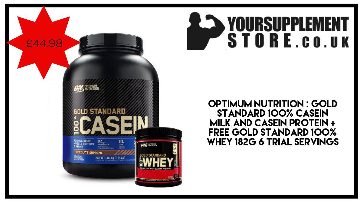 Your_supp_Store's tweet photo. Optimum Nutrition : Gold Standard 100% Casein Shop now: https://t.co/S7qeUypKb2
#fitlife #training #fitfam #muscle #fitnessmotivation #love #goals #fit #gymlife #fitness #gym #fitnessmodel #inspiration #workout #fitspo #photography #abs #healthy #fitnessjourney #fashion #gains https://t.co/hgMKc78Y0K