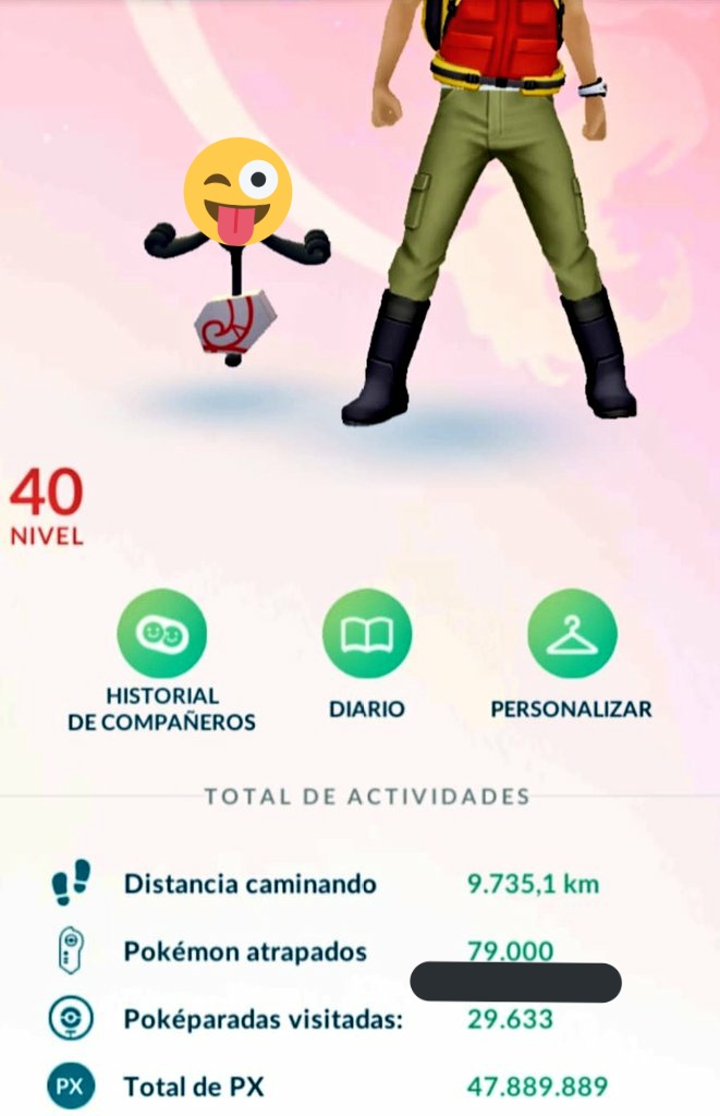 KrazyGGLoL's tweet photo. 79.000 #PokemonGO atrapados , Cifra Redondita !! Poco a Poco!! #Pokemon #pokemonScore #Catchpokemon #BuenosDiasATodos #gamer #twitchstreamer #YouTuber https://t.co/WVi7cOqOJ8