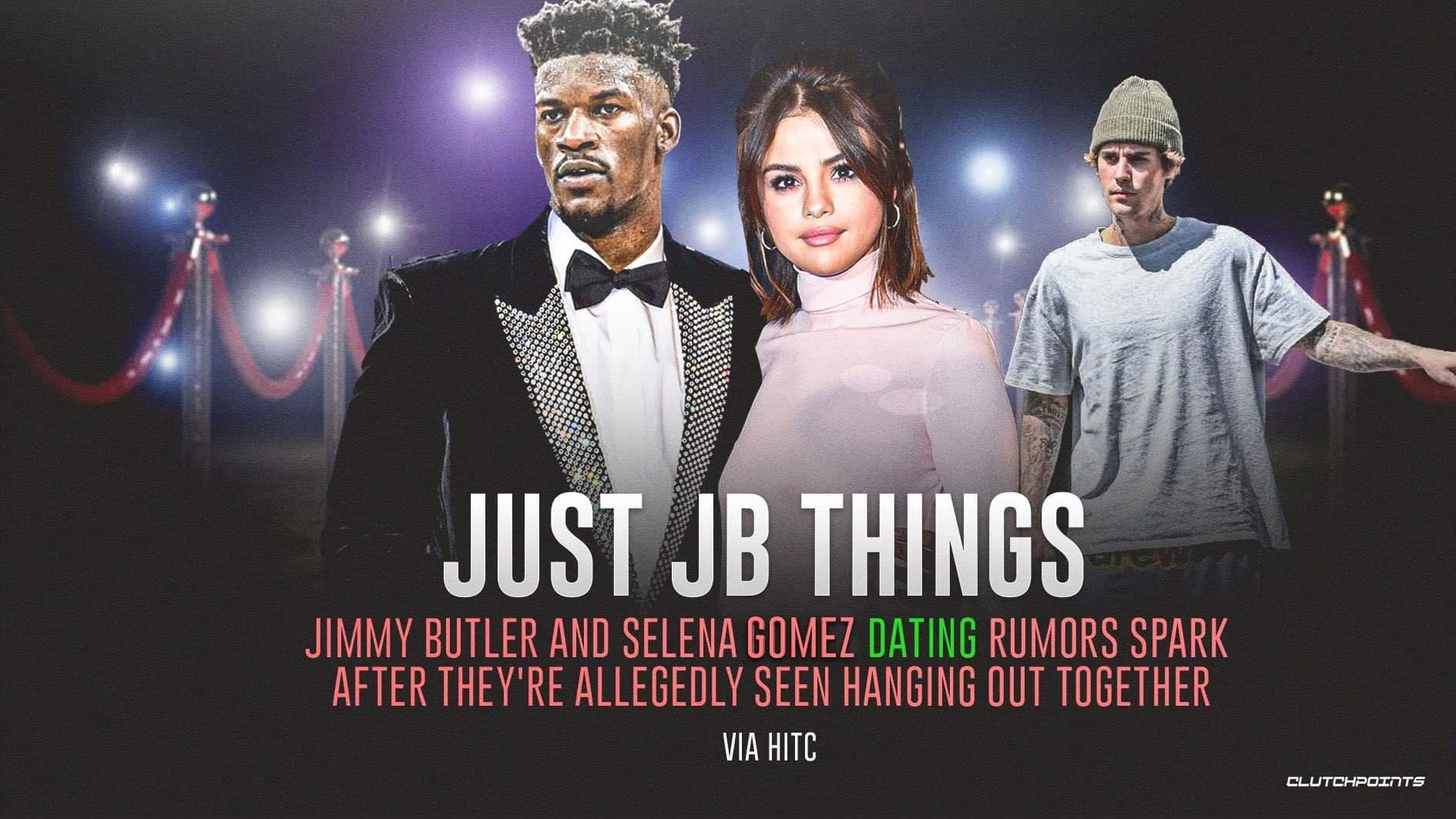 ClutchPoints on Twitter: "The heat is on for Jimmy Butler and Selena Gomez. 🔥… "