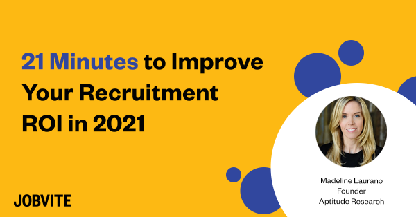 LarsEngman's tweet photo. Take 21 minutes and join us for part 3 of our 2021 planning series tomorrow. Come ground your thinking about ROI, and create a better way to report on the value and timeframe of your #talentacquisition technology investment.  https://t.co/XCspuBBLxR https://t.co/c27AAvBHn4