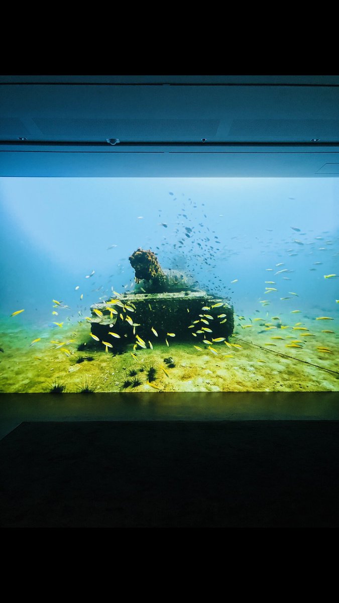 Tada Hengsapkul (Thailand), You lead me down, to the ocean, 2018. Seen at QAGOMA. I have seen this work twice in Brisbane and Singapore, and its always arresting.