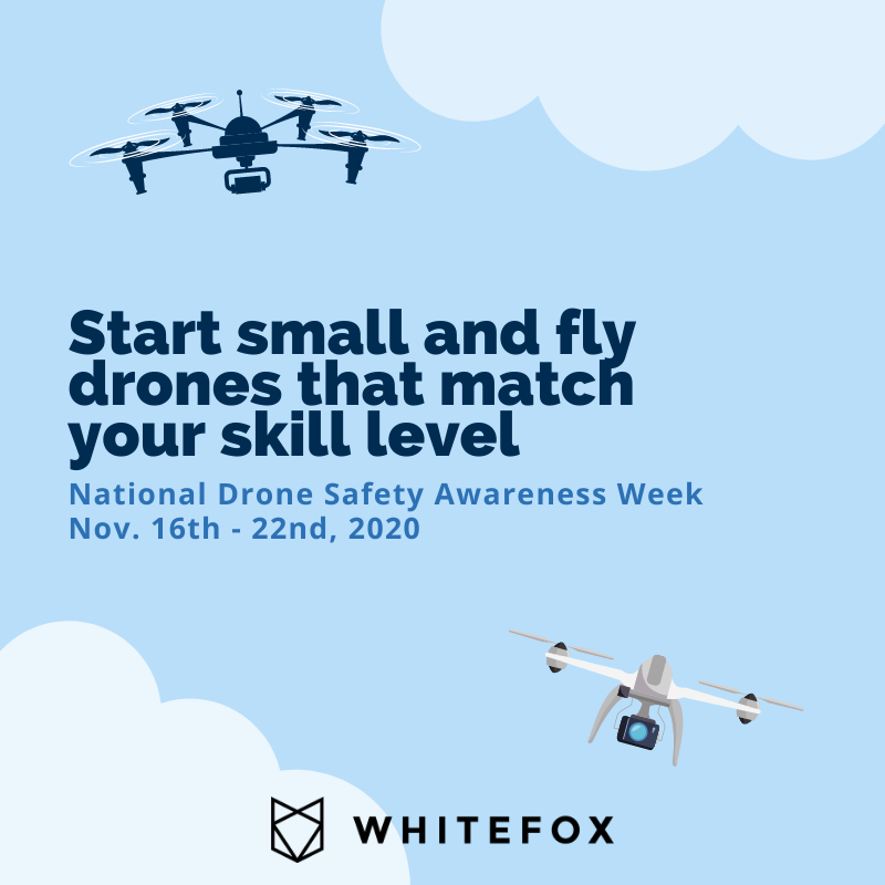 DroneFox's tweet photo. Happy Drone Safety Awareness Week! Today's topic: How can you improve your drone flying skills? #Drones4Good #DroneWeek #FlySafe https://t.co/9k8pRbiqON
