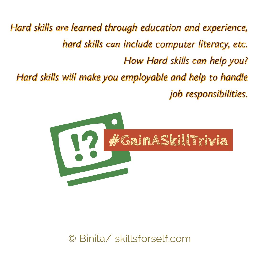 binitabora999's tweet photo. #GainASkillTrivia #️⃣3️⃣ https://t.co/tRB3I8FhRc
