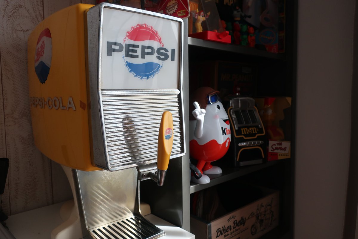 BcbToy's tweet image. 今日も元気に営業中！
いい天気ですね！
#ペプシ
#PEPSI
#コーラ
#エムアンドエムズ