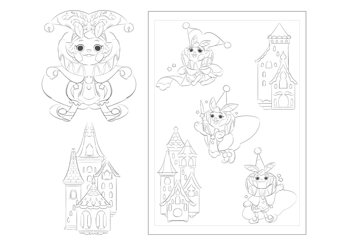 the charm and sticker sheet so far for December's relaunch⭐️?⭐️~ 