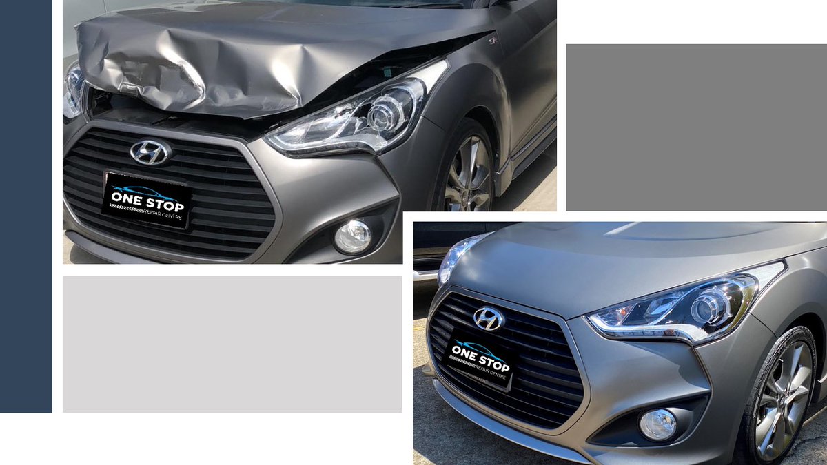 OneStopRep's tweet photo. Hyundai Veloster returned back to original condition by the team at One Stop Repair Centre.  #Cars #Hyundai #repairs #vehicles #insurance #Auto #veloster #ACCIDENT https://t.co/IZ8M3QVOw7