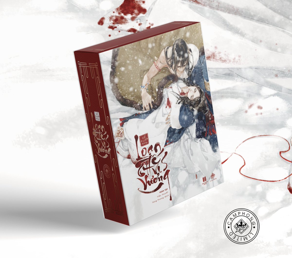 camphongbooks's tweet photo. COVER AND BOX - Luan Shi Wei Wang all-in-one (乱世为王)

Author: Gu Xue Rou
Cover artist: Lyre

Just only 1 volumne - Hard cover and jacket cover for Collector Edition/Limited Edition.

Please inbox our fanpage or DM! We will support you!

#Camphongbooks #乱世为王 #LuanShiWeiWang https://t.co/t4hVPx17TW