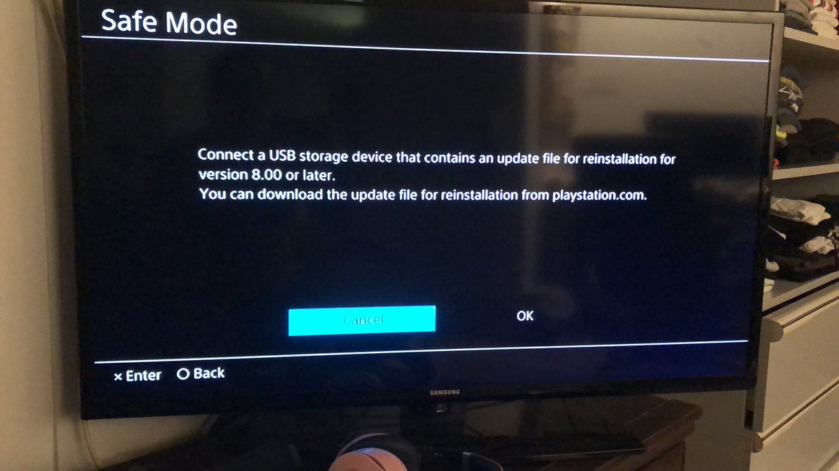 _dieonysuss's tweet photo. @AskPlayStation It’s currently on this screen, idk how many more times I should keep trying to do this same step. I’ve done this four times total now https://t.co/9UxfvYE1jX