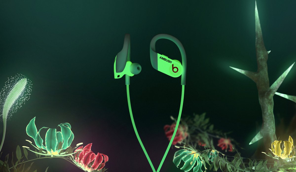 Beats launches a glow-in-the-dark pair of Powerbeats for $200