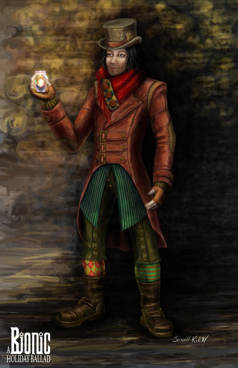 Borg_Queen's tweet photo. My latest concept illustration for my film A Bionic Holiday Ballad. Meet Fletcher. You can read more about him in my latest blog post https://t.co/EYfaRK5mvo #bcfilm #illustration #conceptart https://t.co/MXGtB4iGHi