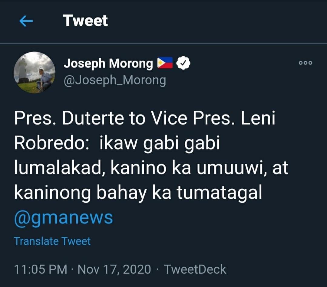 DigsGong's tweet photo. Another episode of tatay digsgong misogyny. 🤮 https://t.co/4kfJgOfIXh
