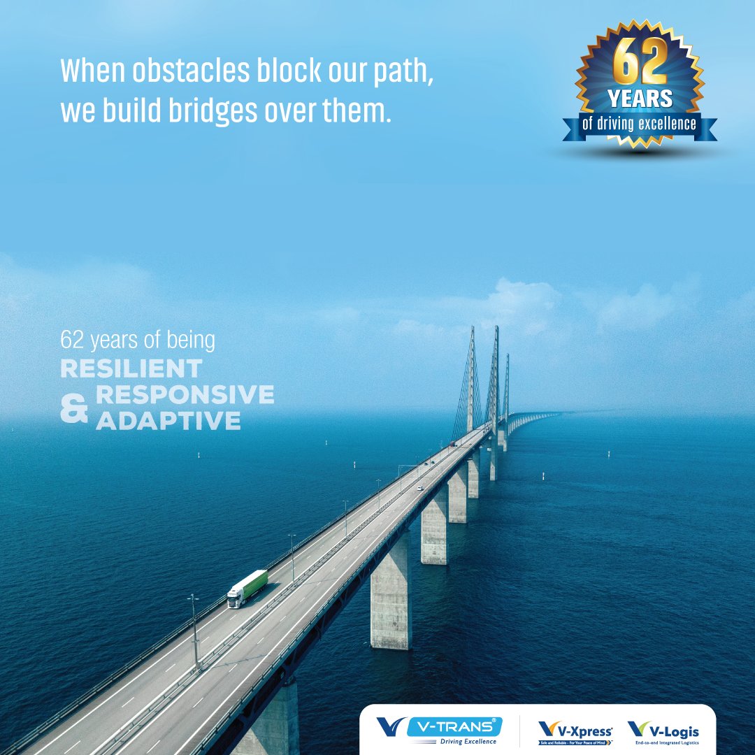 vtransindia's tweet photo. November 21st 2020, is our 62nd Anniversary day. And of all those 62 years, this year has been a true test. A situation like never before. With lot of challenges and no ready-made solutions. 
#Vtrans_since1958 #integratedlogistics #singlewindowsolution #logisticsbusiness https://t.co/y7vFH0U1Ap