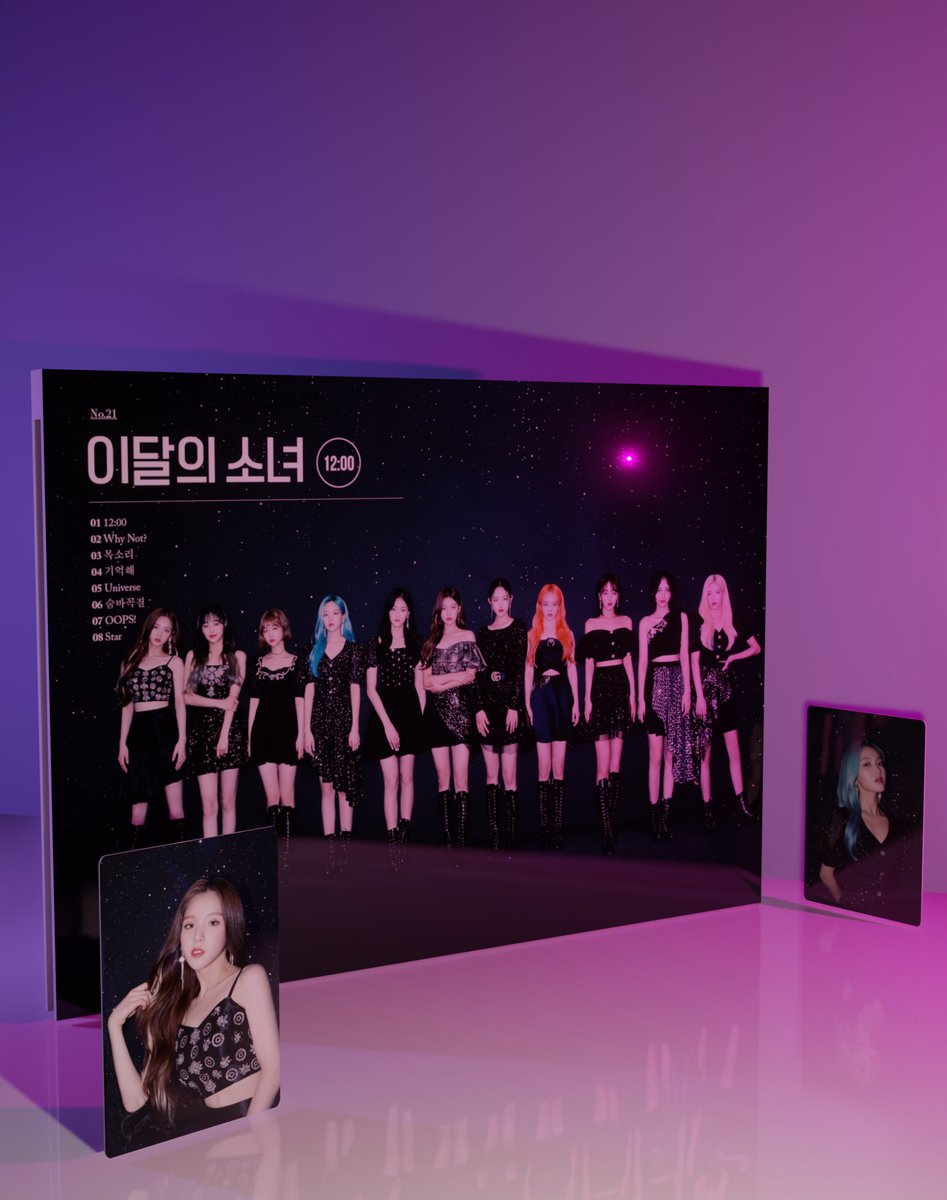 LOOПΔ 3rd Mini Album [12:00] "Midnight"

Limited Release "Star"

Versions A/B

#이달의소녀 #LOONA #Midnight #Star