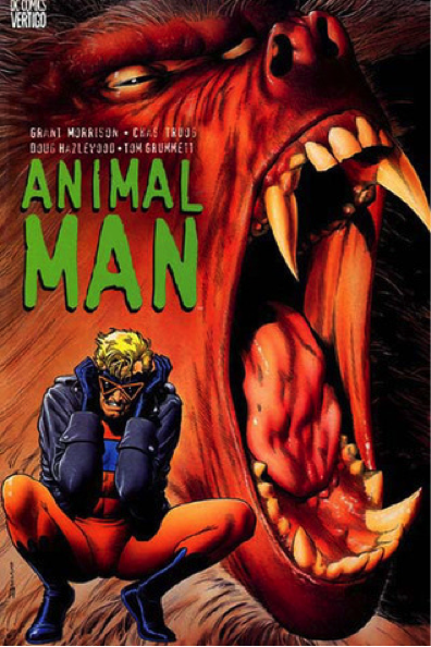 Because often when I make threads I ask the simple question, what do I feel like writing about today? What will guides my hand? I'm a real person? With feelings? But how real are you? How much do you matter? How much DOES your pain matter? This is Animal Man.