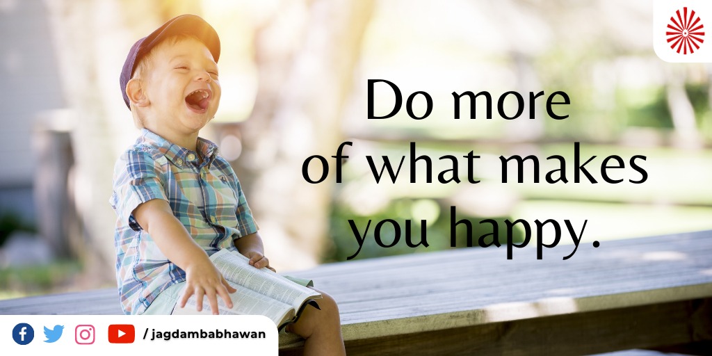 jagdambabhawan's tweet photo. #PowerfulWednesday #BrahmaKumaris #BeHappy
Everyone has at least one thing they enjoy doing. These hobbies are what make our lives more fun and enjoyable. One should always do what they enjoy doing the most, so long as that activity is productive. https://t.co/60wuyExeVp