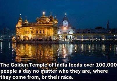 AllAboutSikhism's tweet image. Golden Temple is the world's biggest community kitchen, feeding 100,000 people daily.  #Sikh #Seva 🙏🏻