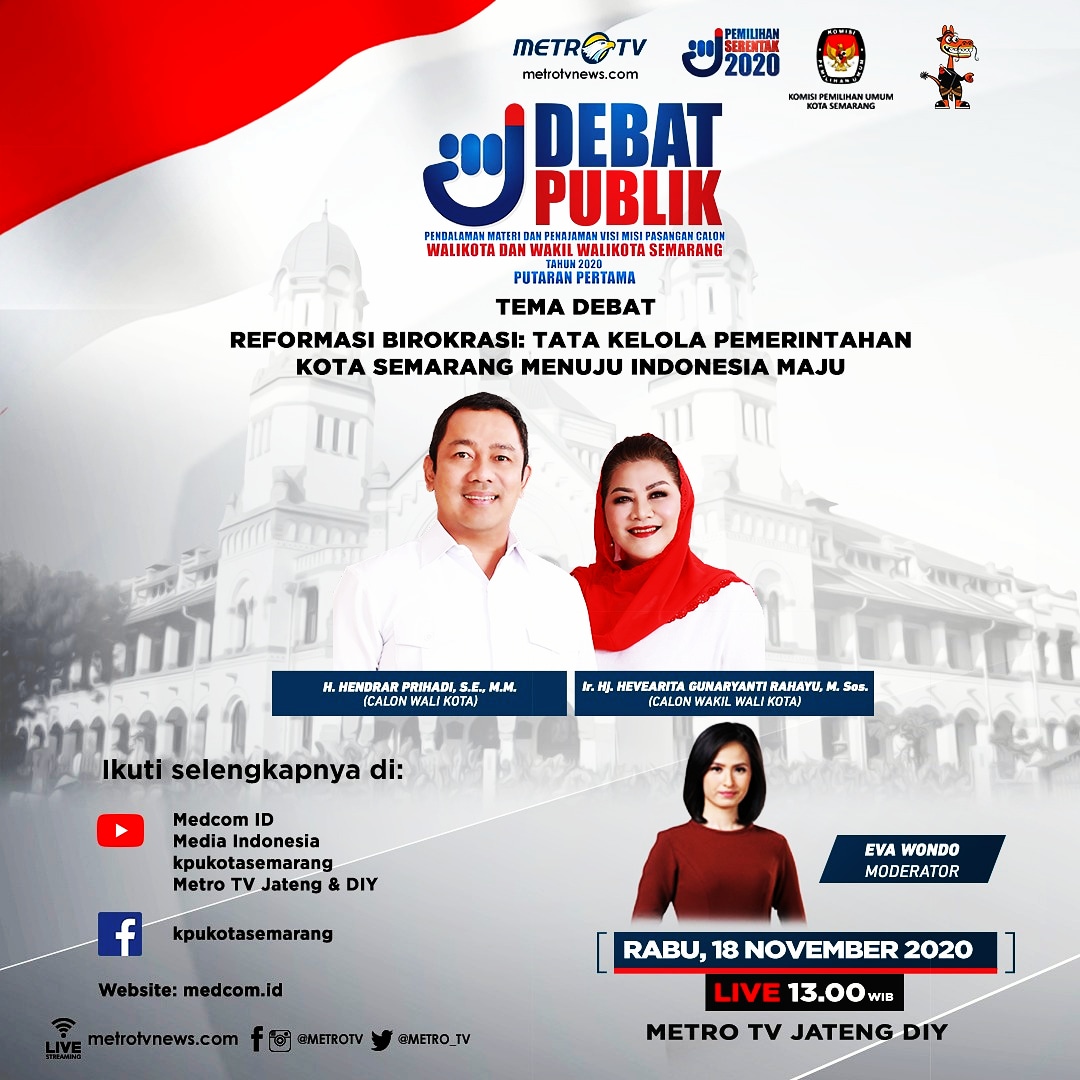 GenBintang9's tweet photo. SIANG INI Jam: 13.00 WIB
Live Metro TV https://t.co/gxz3udQNZ3