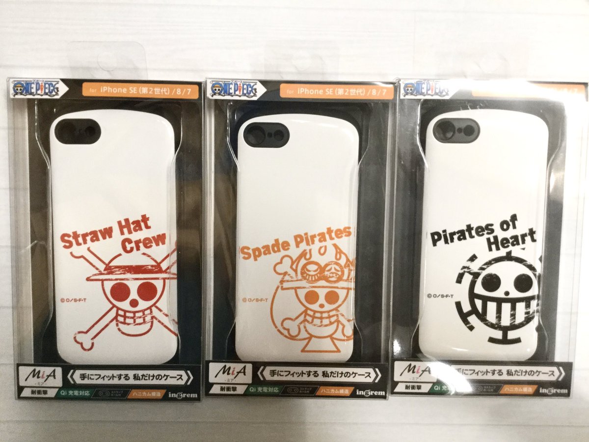 One Piece 麦わらストアあべの店 No Twitter 新商品 耐衝撃ケース Mia ワンピース Iphone 12 12pro ルフィ エース ロー Iphone 12mini ルフィ エース ロー Iphone Se 第2世代 8 7 ルフィ エース ロー 各2 4円 税込 好評発売中 麦わらストア Onepiece