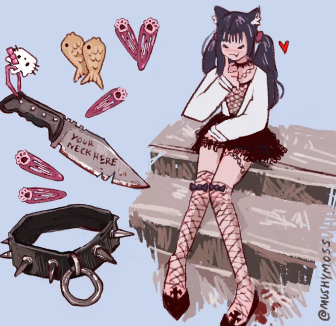 @DoiDuhFlower This is my OC Lilith I would beyond honoured if you drew her I'm a huge fan of your work 😳 