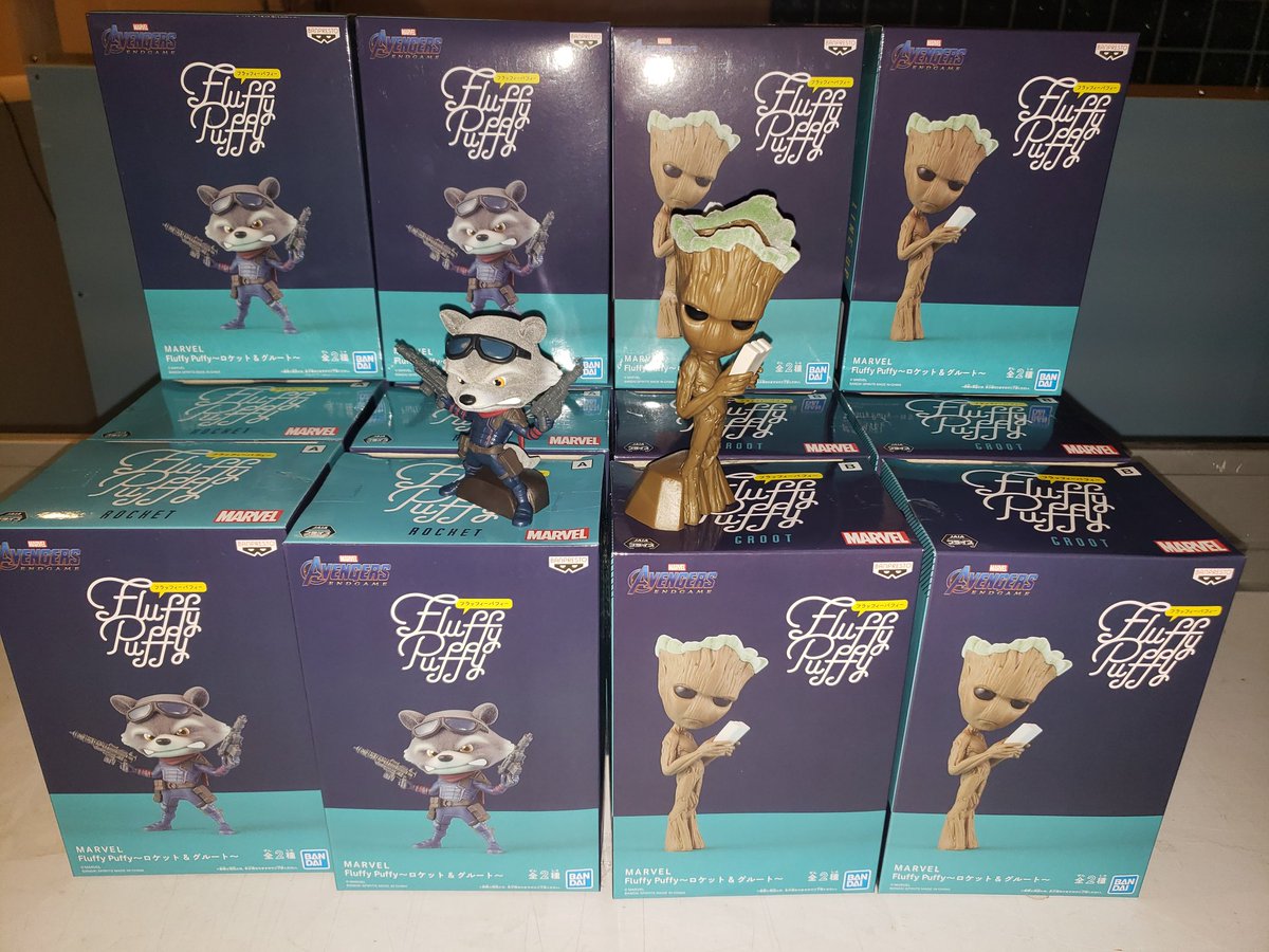ゲームれいんぼー 公式 On Twitter 新景品情報 Marvel アベンジャーズ エンドゲーム Fluffy Puffy ロケット グルート 入荷致しました Fluffypuffy Marvel アベンジャーズ エンドゲーム ガーディアンズオブギャラクシー ロケット ラクーン