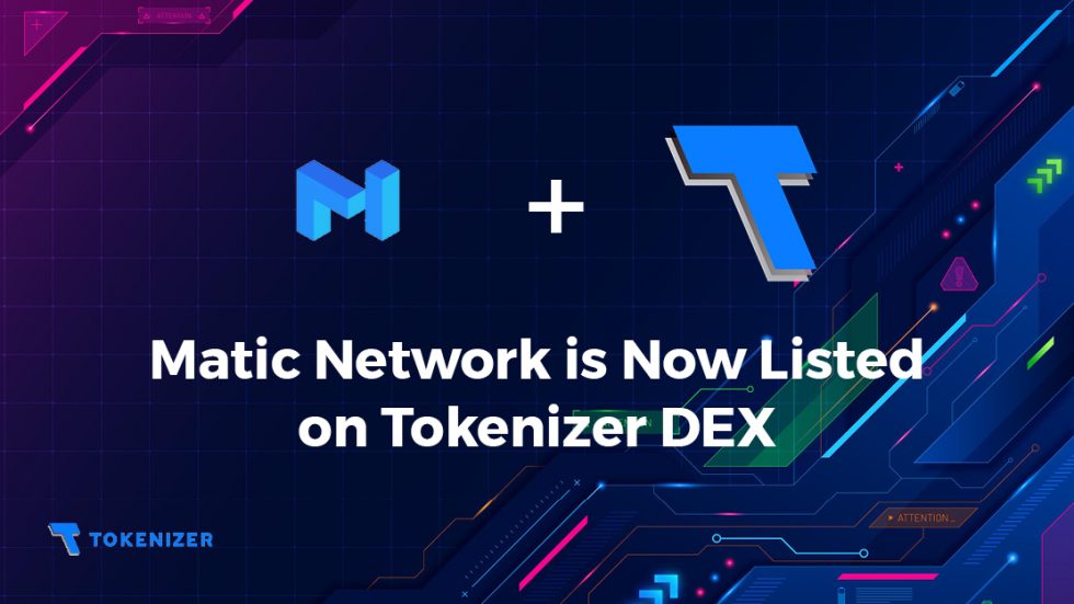 We are so excited to announce that  @maticnetwork is now listed on our tokenizer dex. The available trading pairs are MATIC/WETH, MATIC/DAI, MATIC/TOKN & MATIC/USDT. But what is  @maticnetwork, to give you some context. A thread 